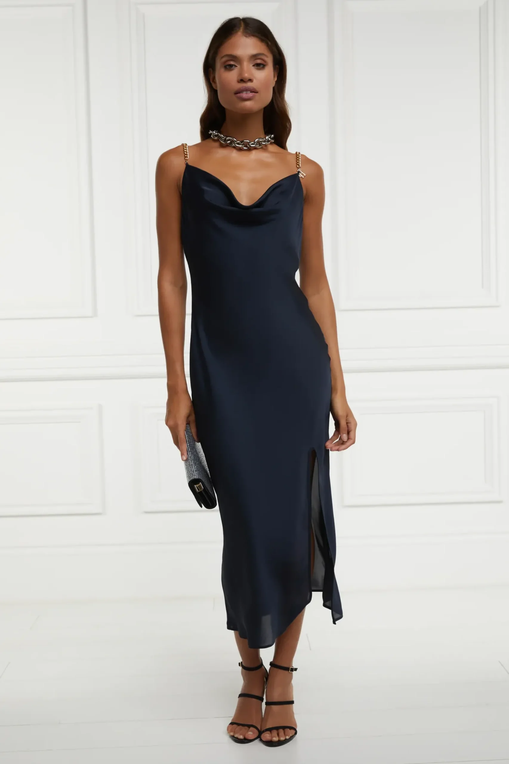 Aurora Satin Dress