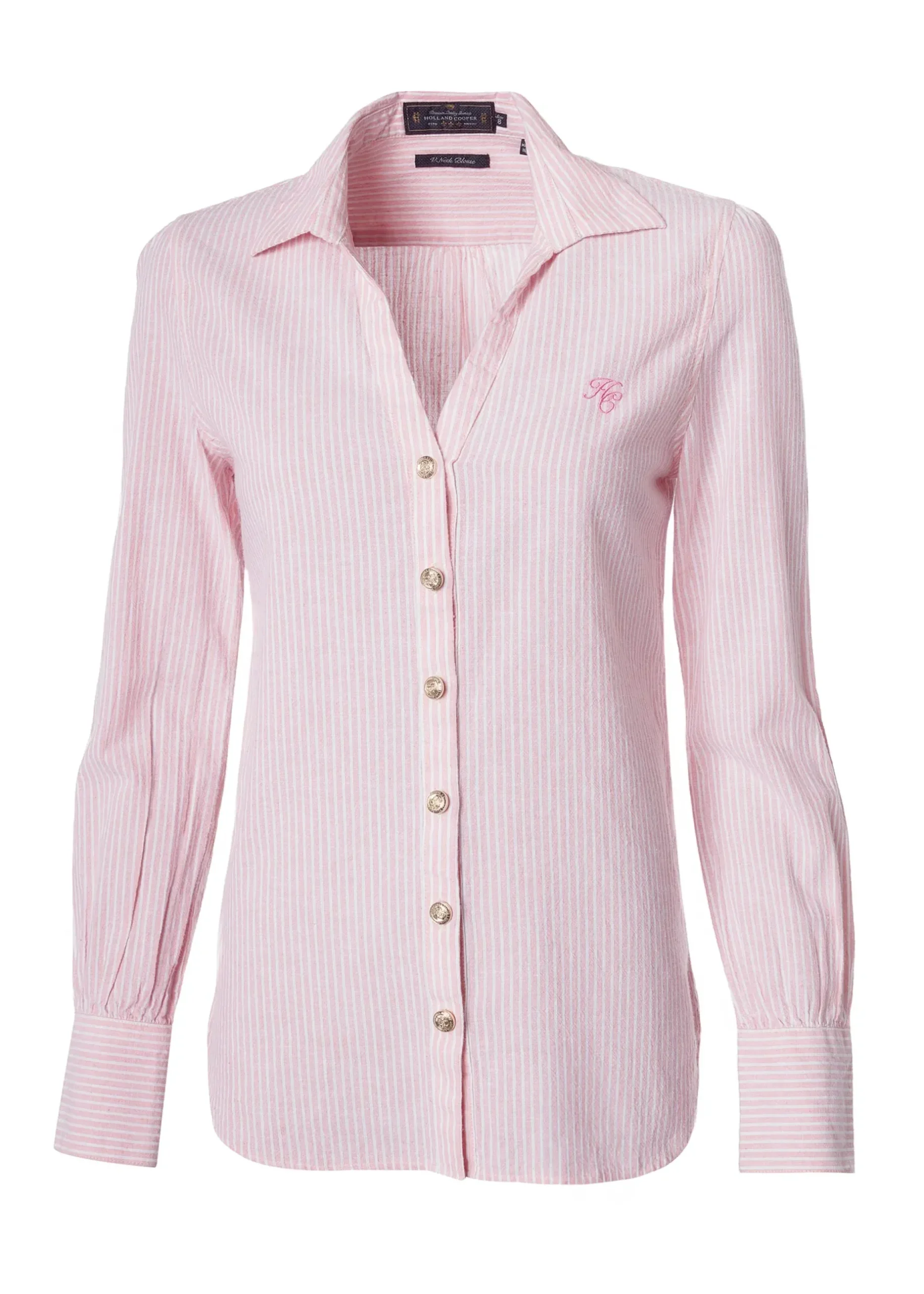 Classic V-Neck Blouse