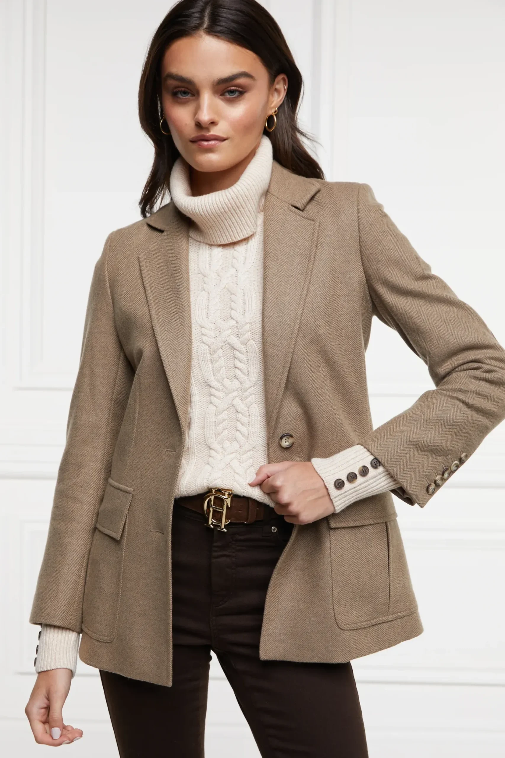 Country Roll Neck Knit