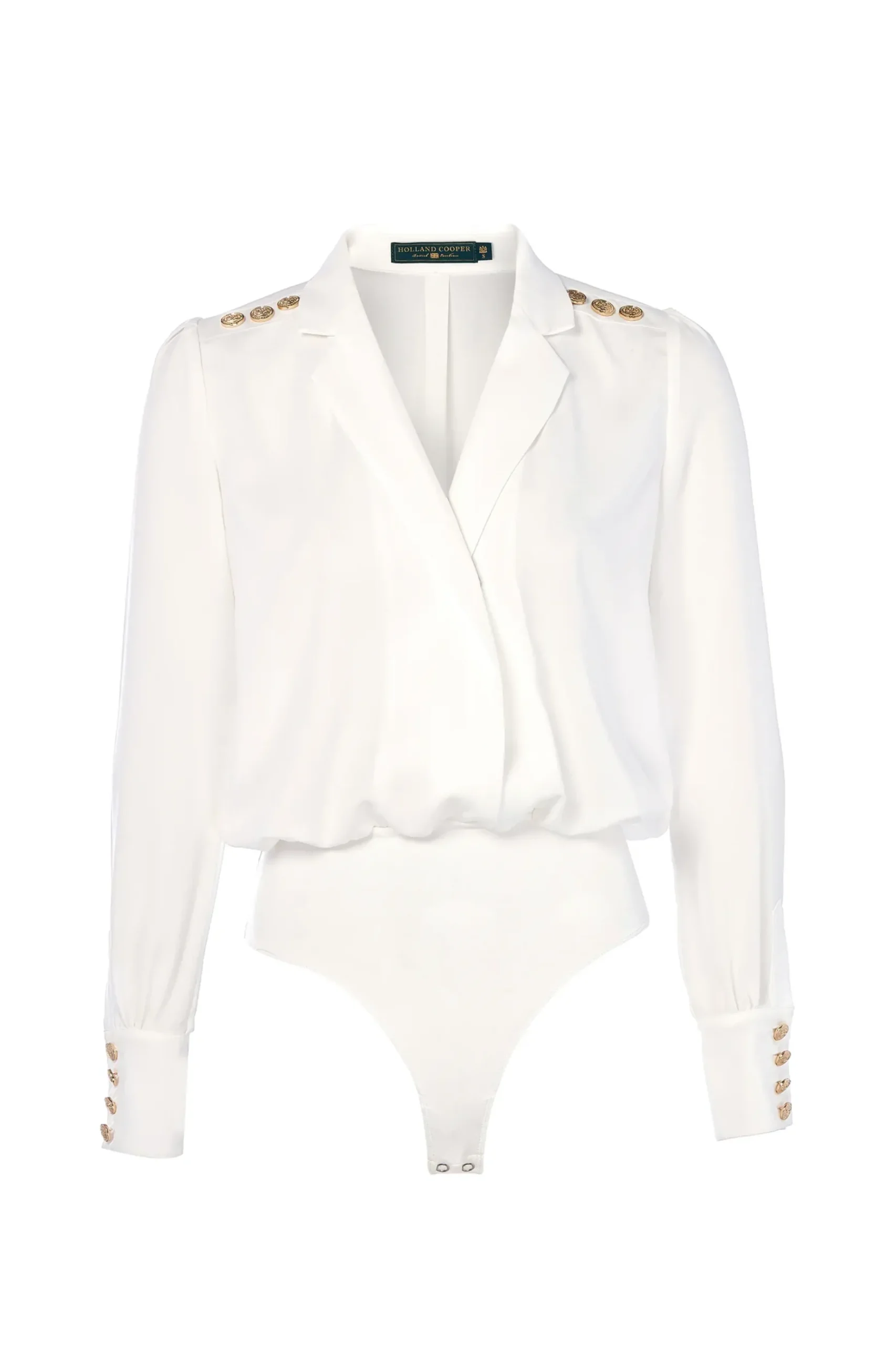 Cupro Shirt Bodysuit