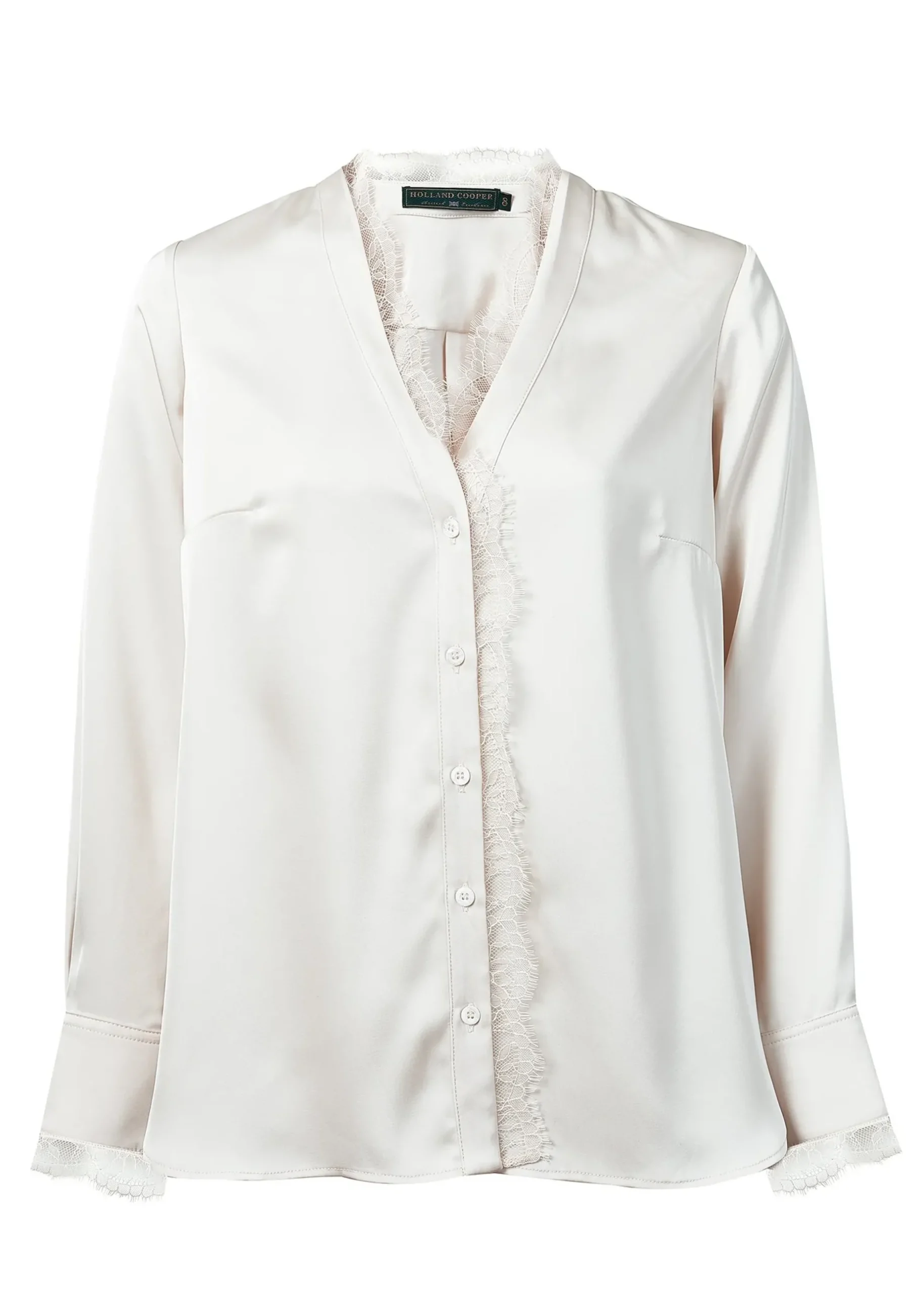 Lace V-Neck Blouse