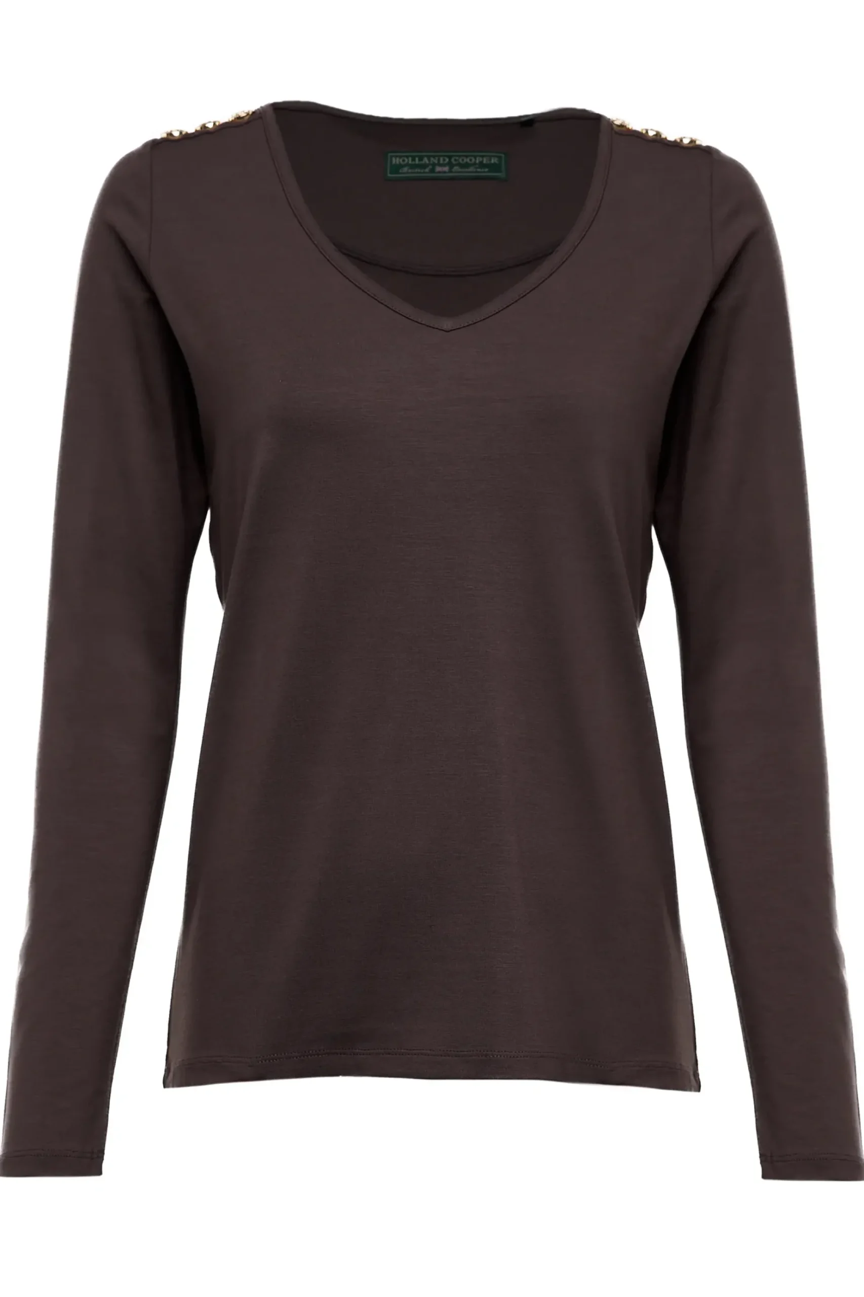 Long Sleeve V-Neck Tee