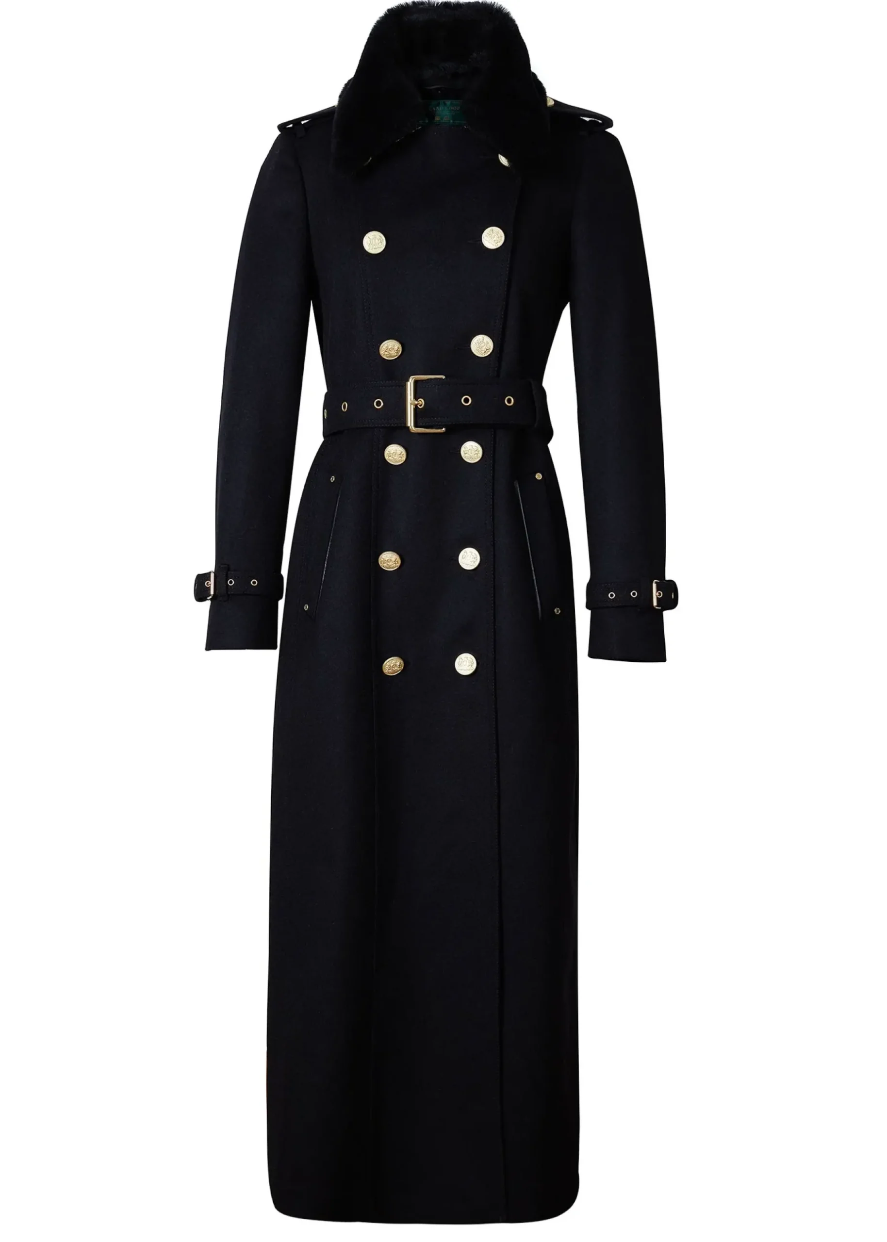 Marlborough Shearling Trench Coat