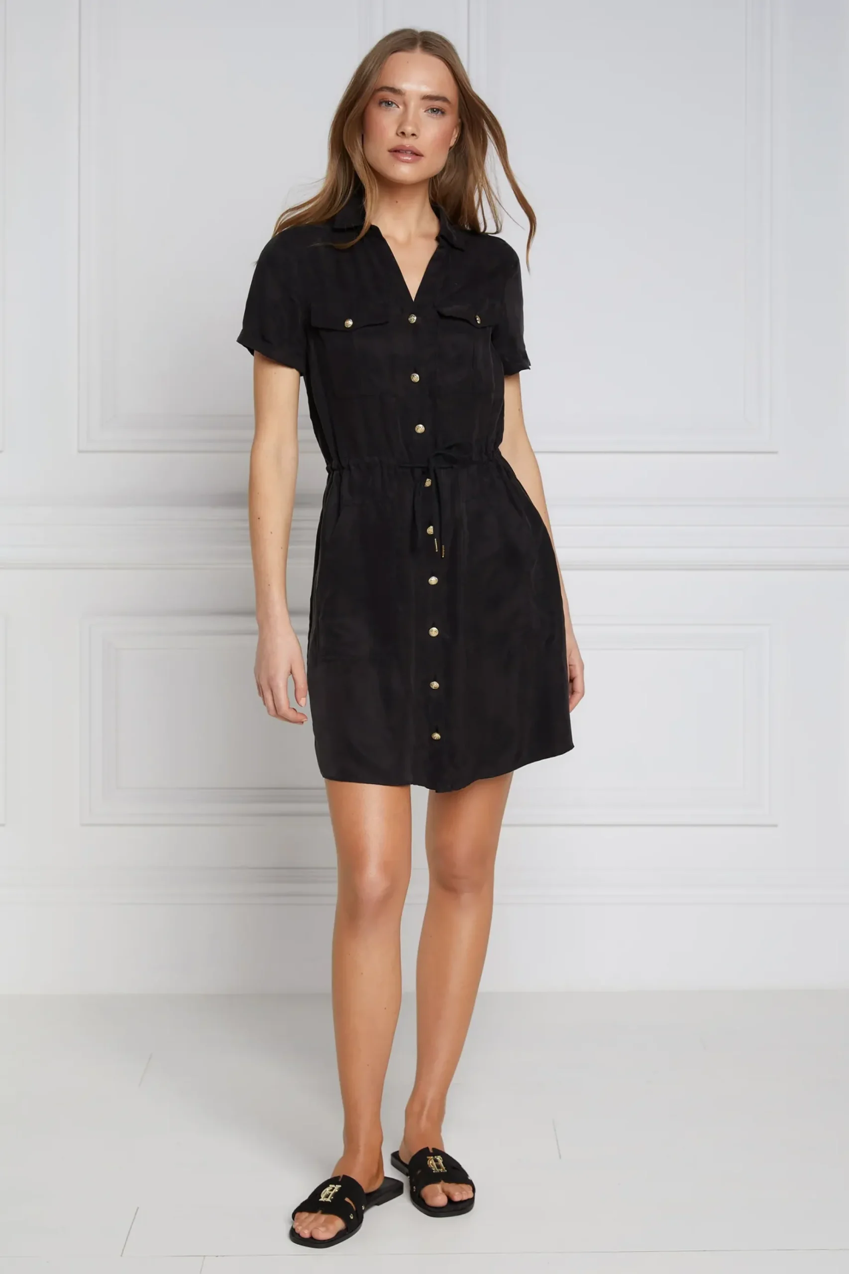 Military Shirt Dress