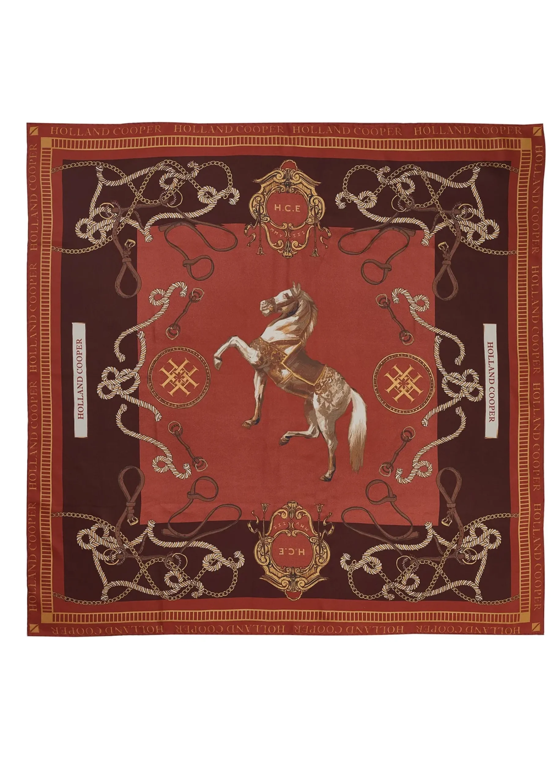 Regal Horse Silk Scarf