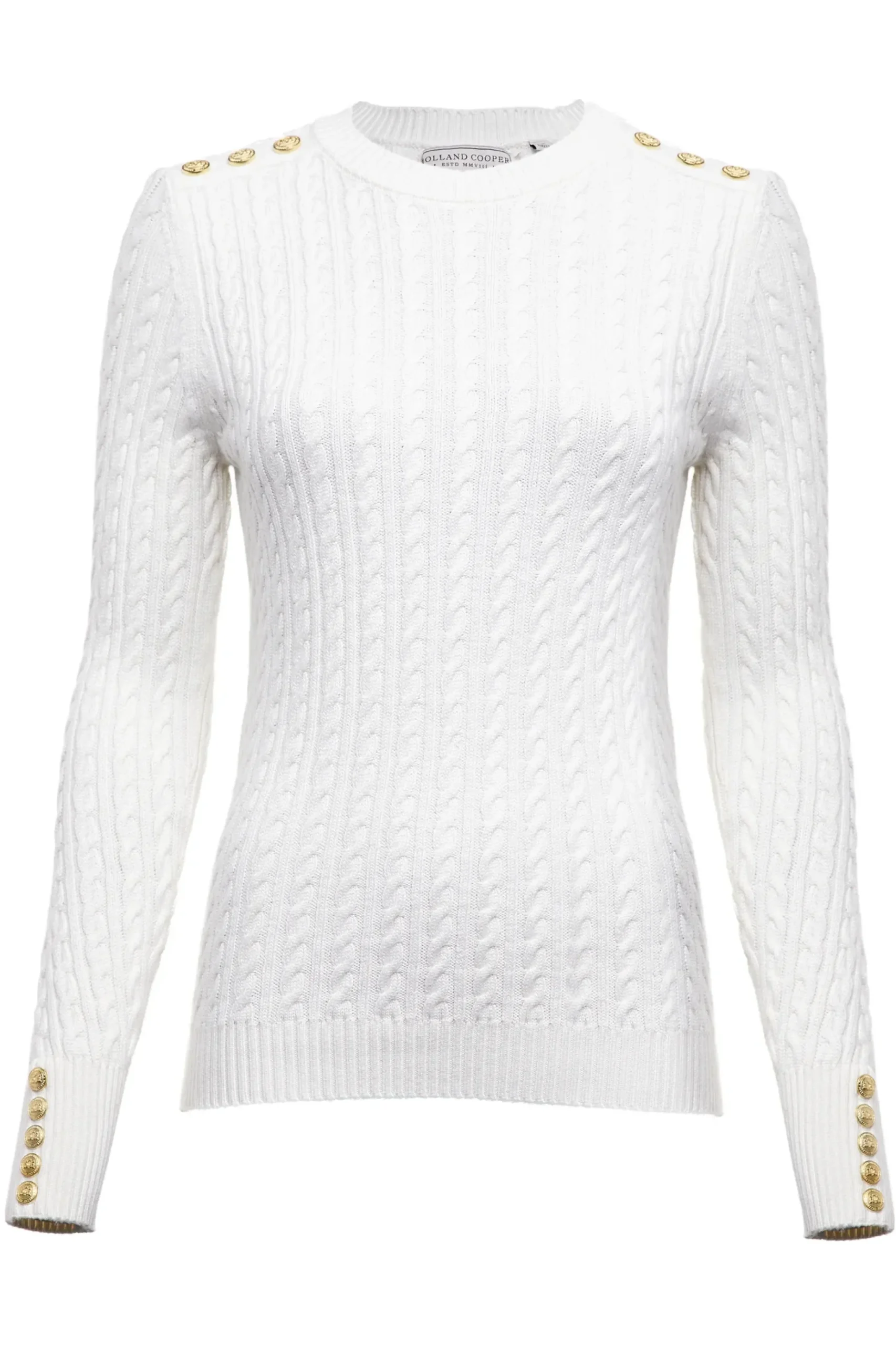 Seattle Cable Crew Knit