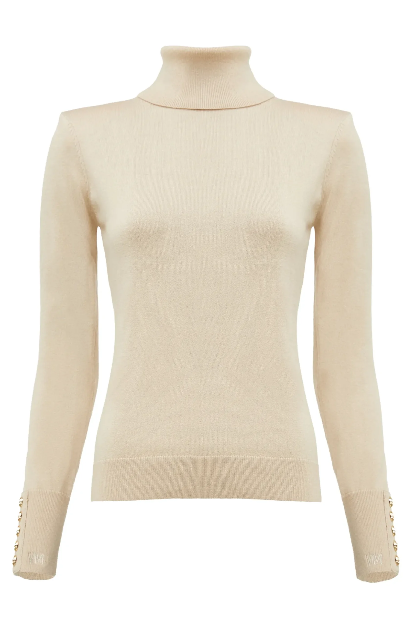 Victoria Cashmere Roll Neck