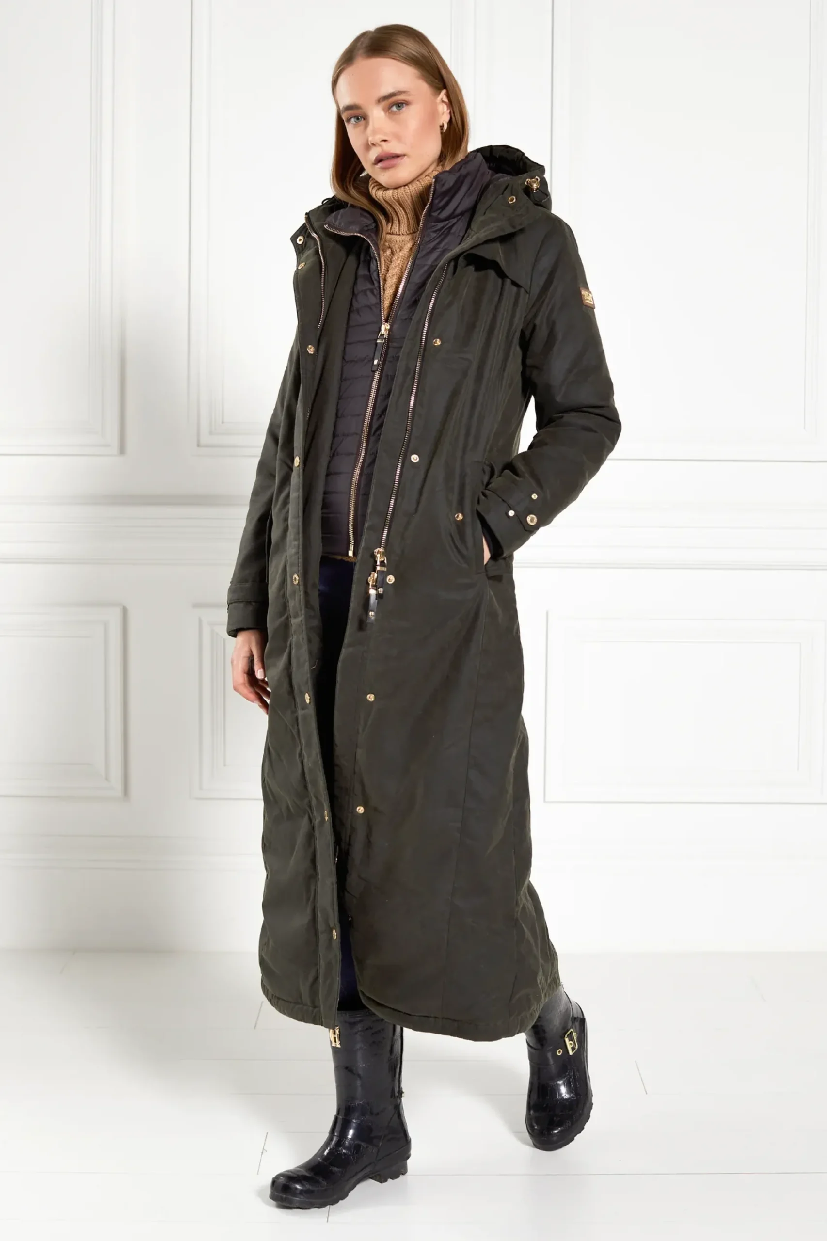 Wax Longline Field Coat